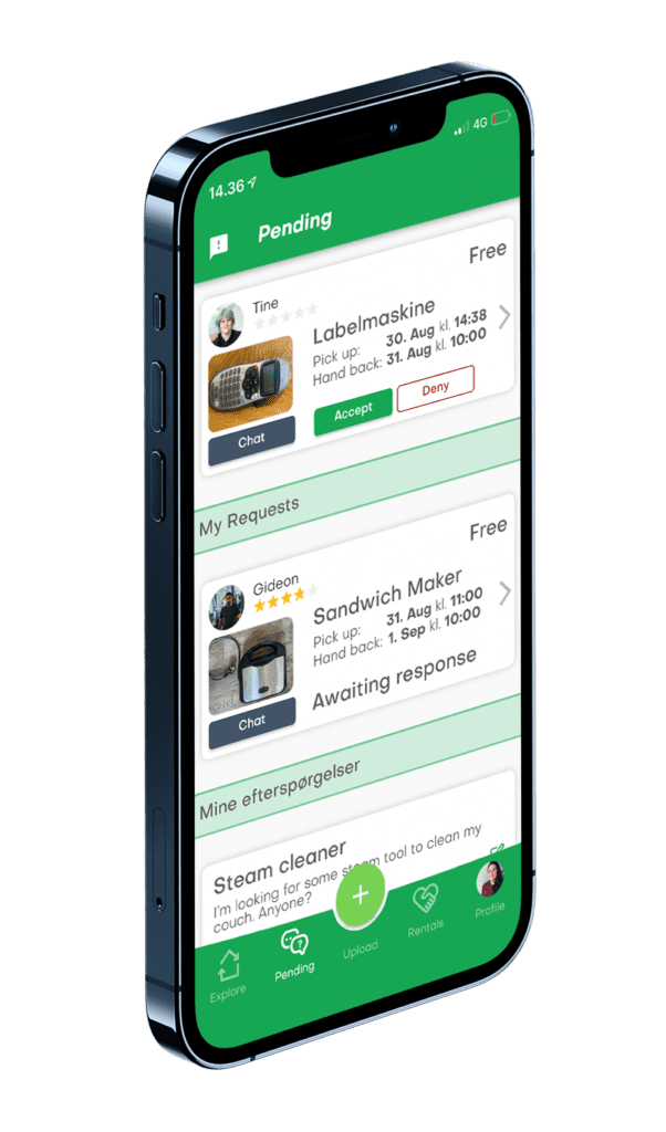 PendingDk The app's pending page