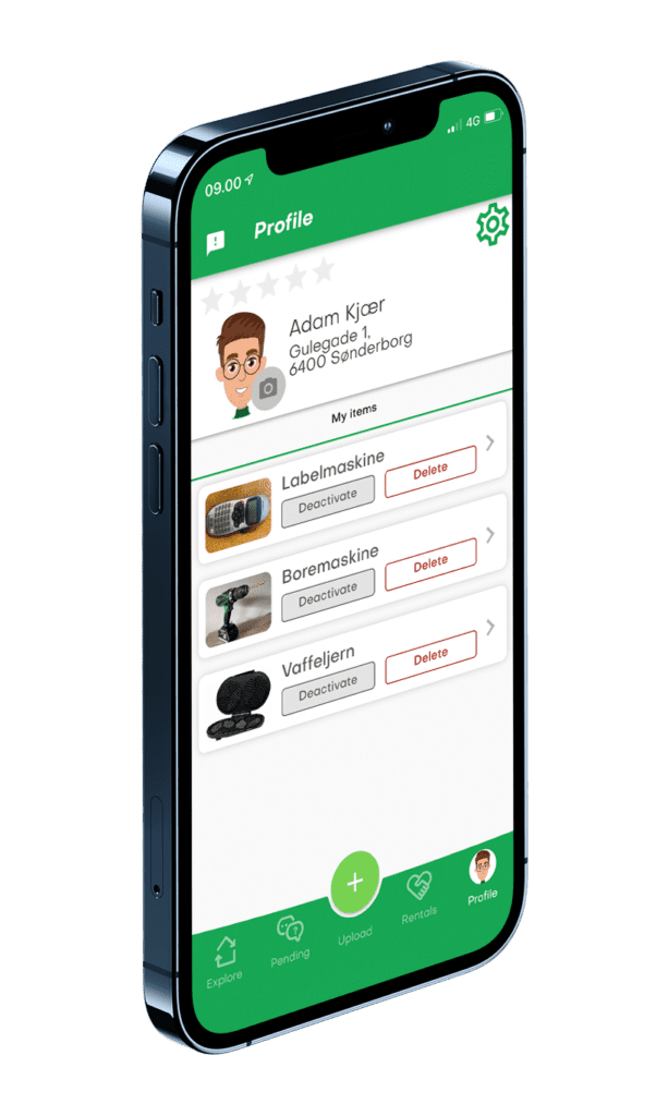 ProfileEN 1 The app's profile page